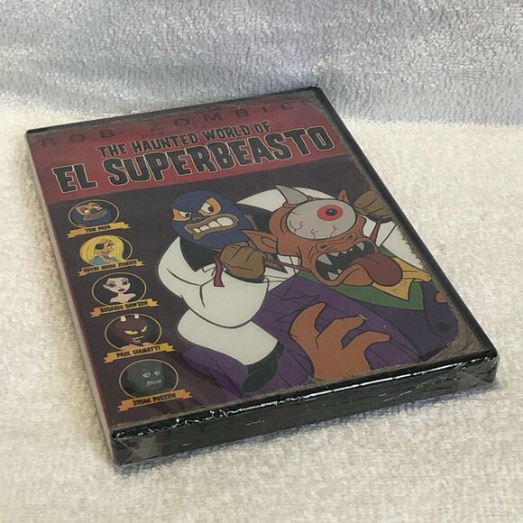 Sealed 2009 Original Release DVD Copy of 'El Superbeasto' By Rob Zombie!! - Picture 2 of 4